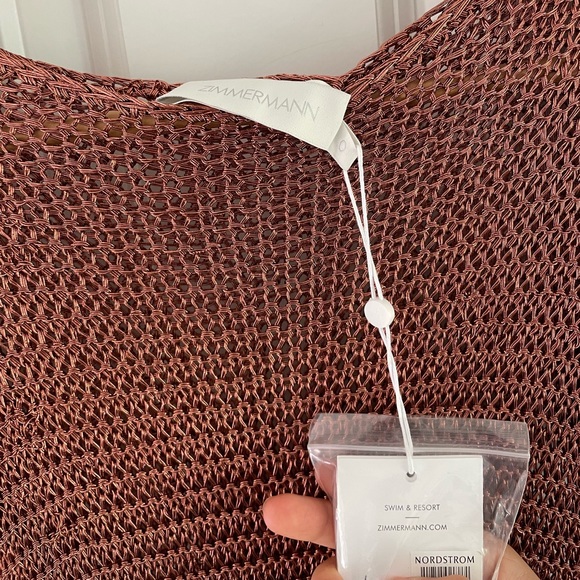 NWT Zimmermann Anneke Lurex Dress 0 size xs - Picture 4 of 7